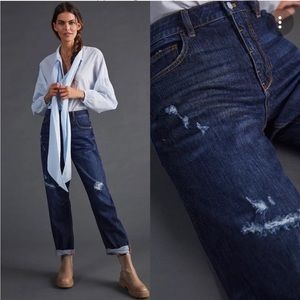 Anthropologie bow boyfriend Jean size 30